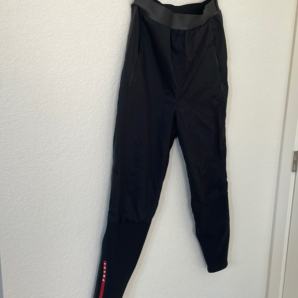 Prada light nylon technical pants